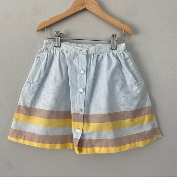 Appaman Other - Appaman Blue Striped A-Line Girls Skirt 6